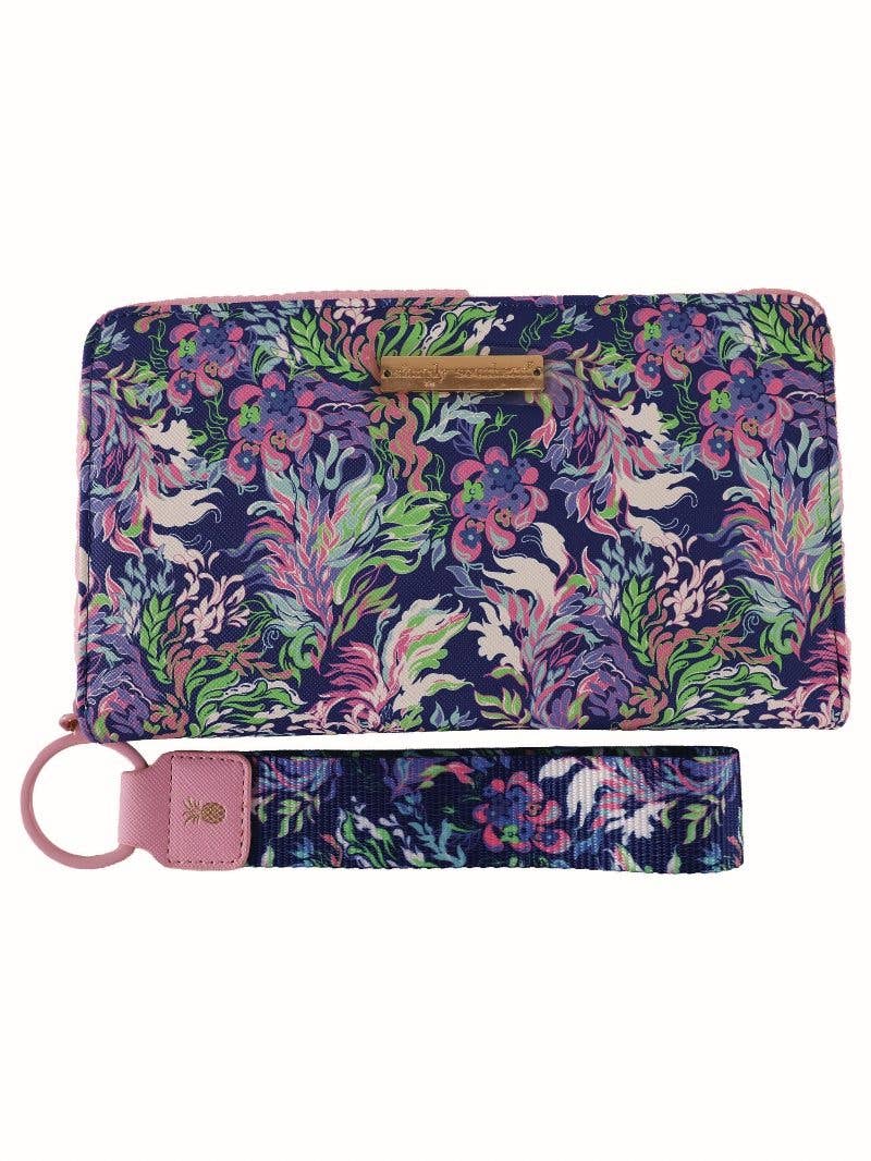 Water Flower Phone Wallet