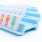 MAHJONG RACKS - Solid Macaron Pink