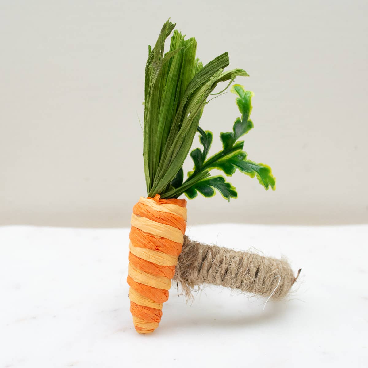 Carrot Napkin Ring 4"