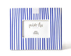 Indigo Skinny Stripe Mini Rectangle Frame