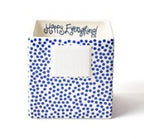 Indigo Small Dot Small Mini Nesting Cube