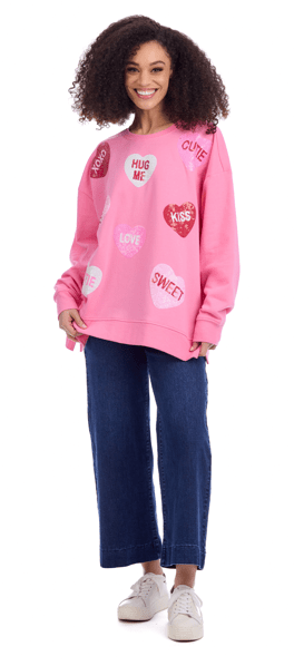 Valentine Sparkle Sweatshirt